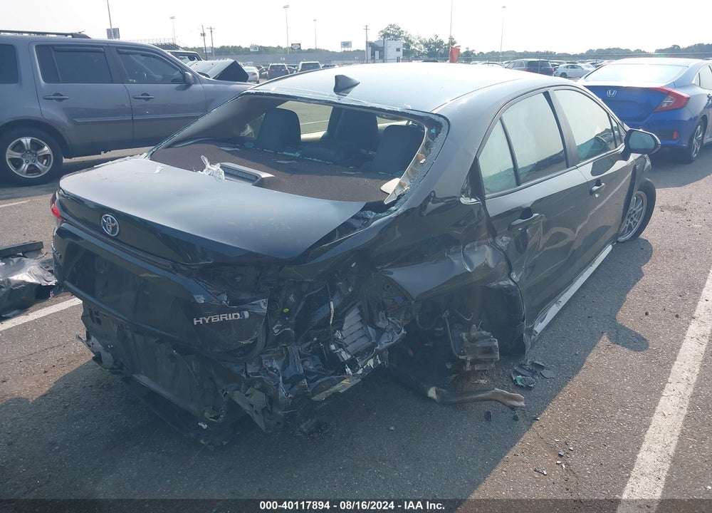 2021 TOYOTA COROLLA HYBRID LE VIN: JTDEAMDE0MJ023973