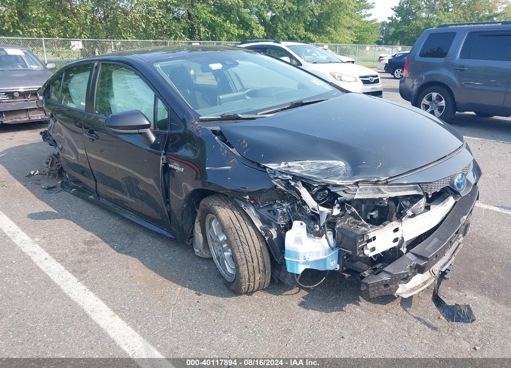2021 TOYOTA COROLLA HYBRID LE VIN: JTDEAMDE0MJ023973