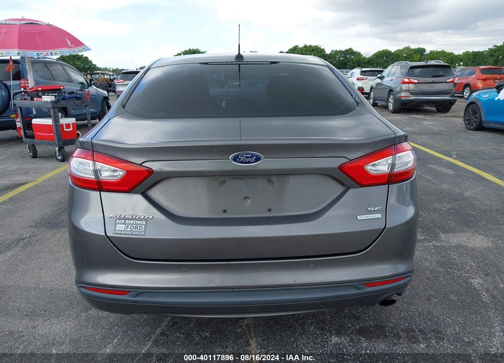 2013 FORD FUSION SE VIN: 3FA6P0HR3DR266102
