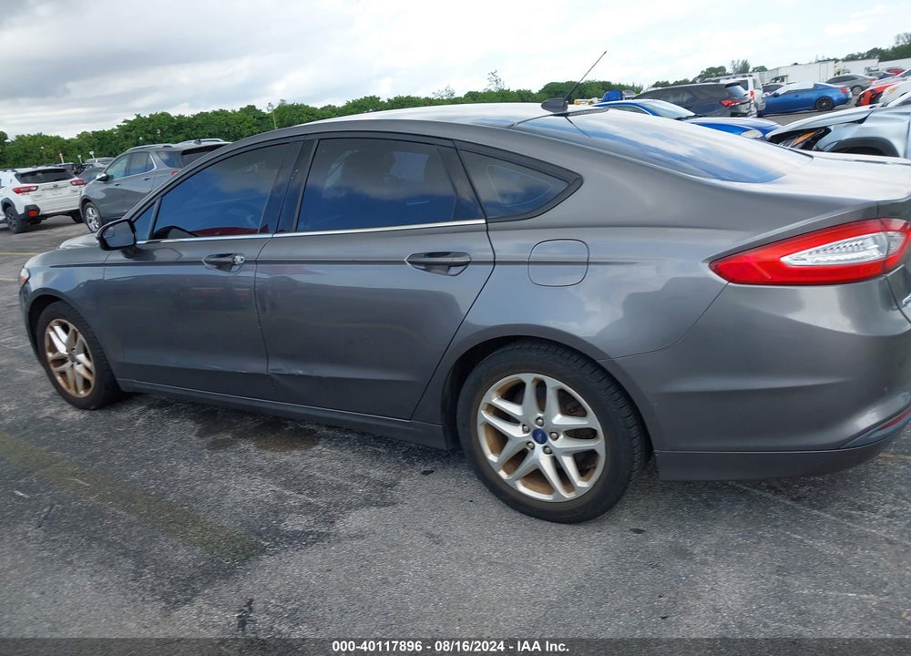 2013 FORD FUSION SE VIN: 3FA6P0HR3DR266102
