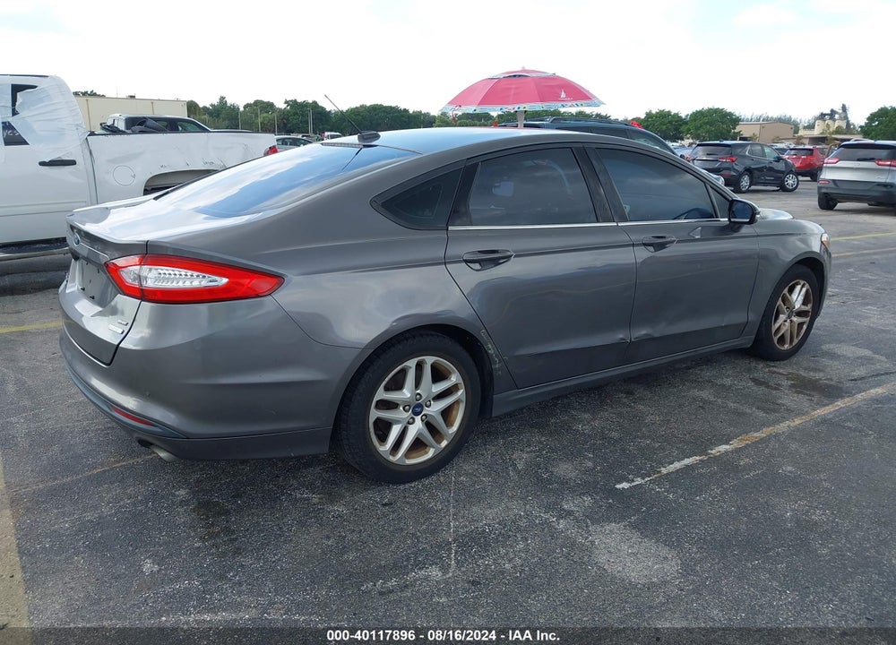 2013 FORD FUSION SE VIN: 3FA6P0HR3DR266102