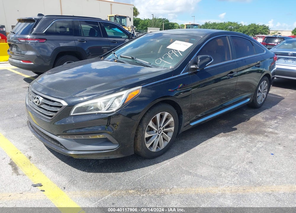2015 HYUNDAI SONATA SPORT VIN: 5NPE34AF8FH249794