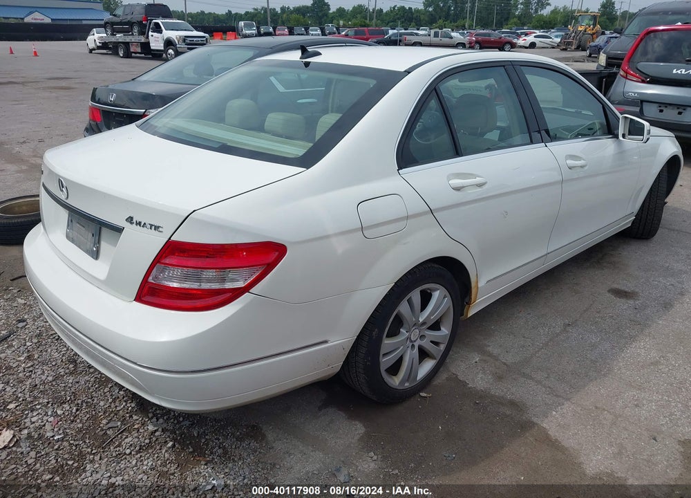 2010 MERCEDES-BENZ C 300 LUXURY 4MATIC/SPORT 4MATIC VIN: WDDGF8BB6AR131625