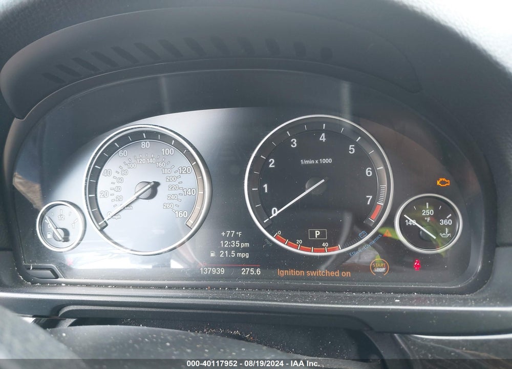 2011 BMW 535I VIN: WBAFU7C51BC878498