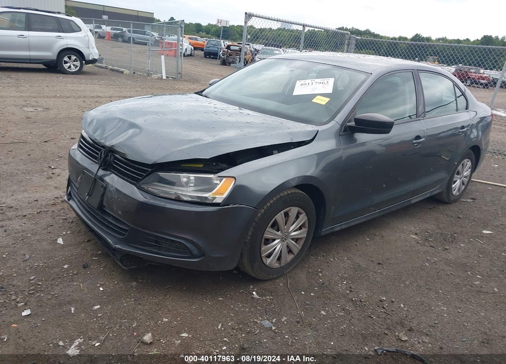 2013 VOLKSWAGEN JETTA 2.0L S VIN: 3VW2K7AJ1DM371140