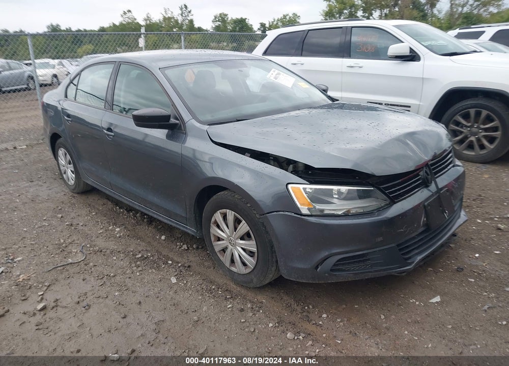 2013 VOLKSWAGEN JETTA 2.0L S VIN: 3VW2K7AJ1DM371140