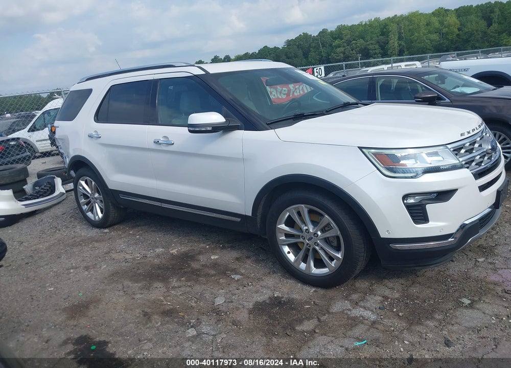 2018 FORD EXPLORER LIMITED VIN: 1FM5K7F8XJGC47116