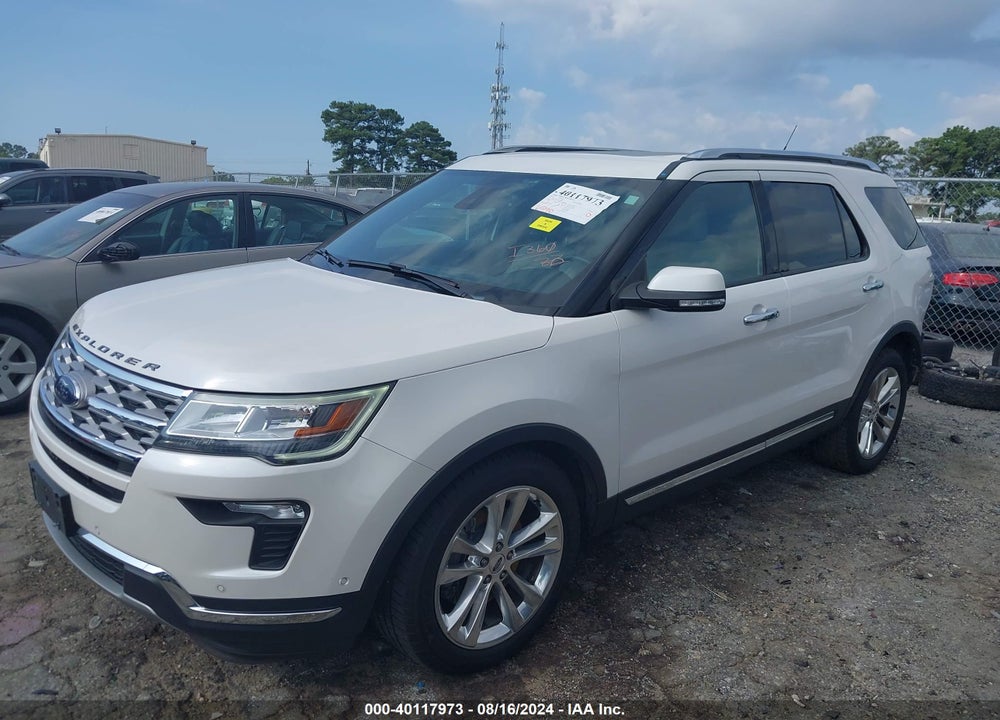 2018 FORD EXPLORER LIMITED VIN: 1FM5K7F8XJGC47116