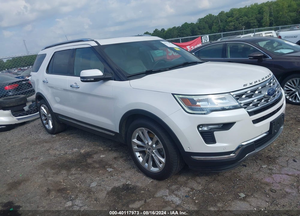 2018 FORD EXPLORER LIMITED VIN: 1FM5K7F8XJGC47116