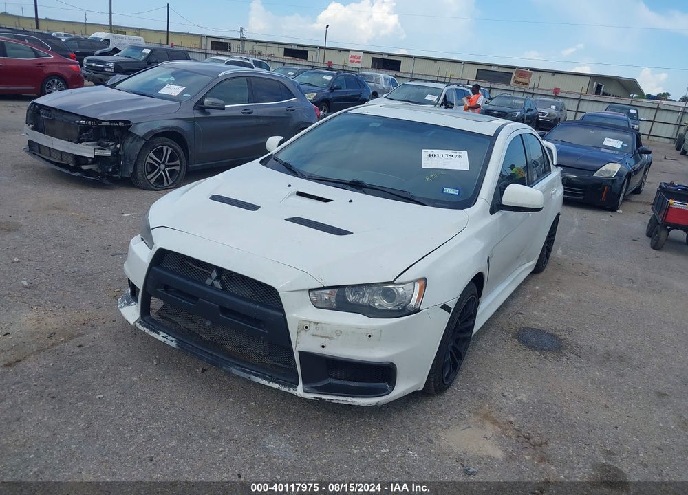 2013 MITSUBISHI LANCER EVOLUTION GSR VIN: JA32W8FV8DU014783