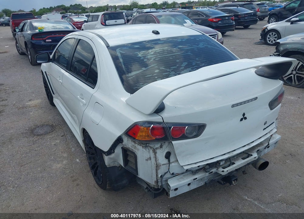 2013 MITSUBISHI LANCER EVOLUTION GSR VIN: JA32W8FV8DU014783