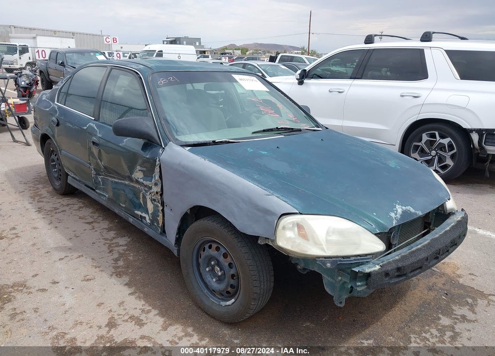 1999 HONDA CIVIC LX VIN: 2HGEJ6578XH568340