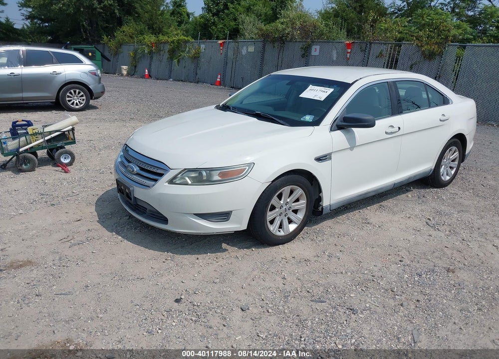 2010 FORD TAURUS SE VIN: 1FAHP2DW9AG162202