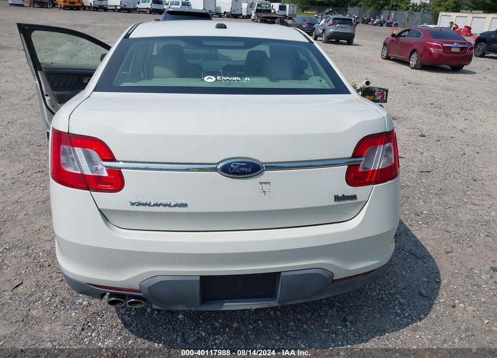 2010 FORD TAURUS SE VIN: 1FAHP2DW9AG162202