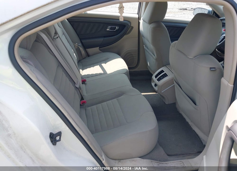 2010 FORD TAURUS SE VIN: 1FAHP2DW9AG162202