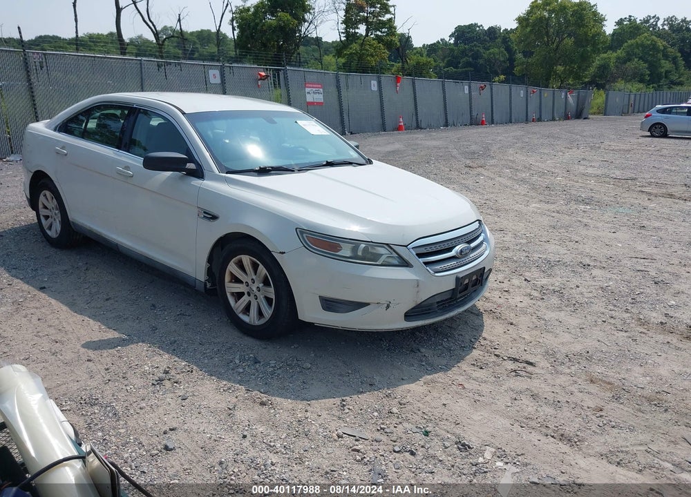 2010 FORD TAURUS SE VIN: 1FAHP2DW9AG162202