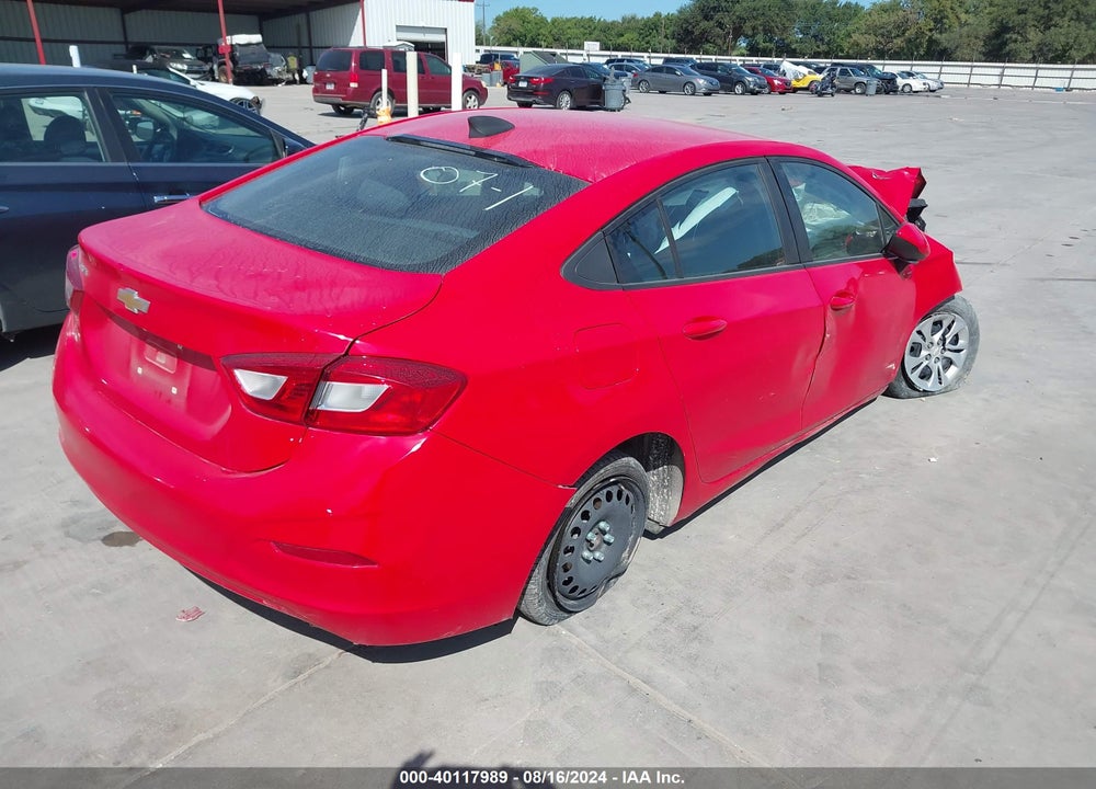 2019 CHEVROLET CRUZE LS VIN: 1G1BC5SM9K7126793