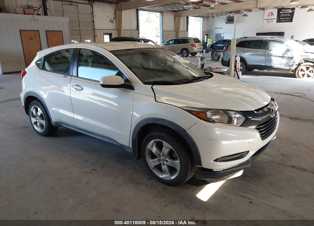 2016 HONDA HR-V LX VIN: 3CZRU6H38GM748655