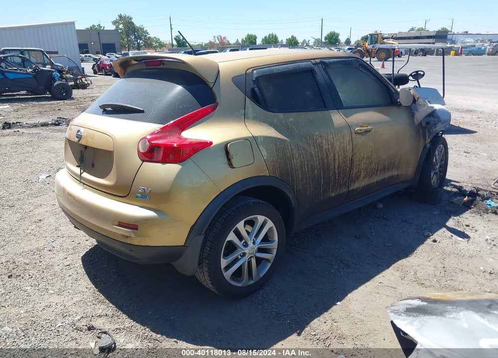 2013 NISSAN JUKE SV VIN: JN8AF5MR6DT202990