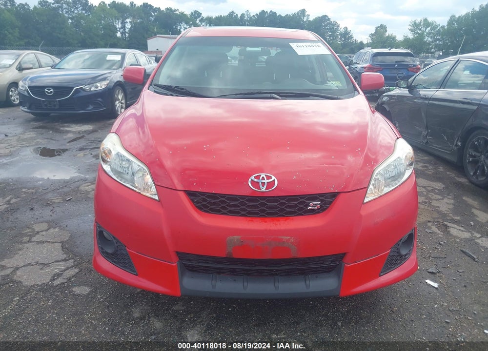 2009 TOYOTA MATRIX S VIN: 2T1LE40E29C002952