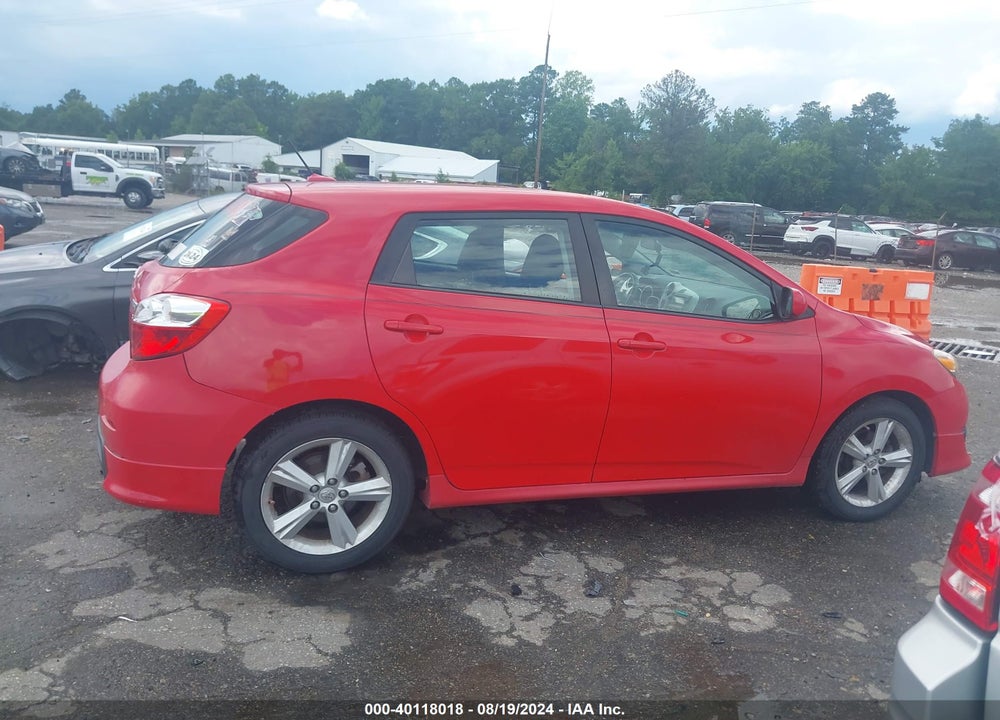 2009 TOYOTA MATRIX S VIN: 2T1LE40E29C002952