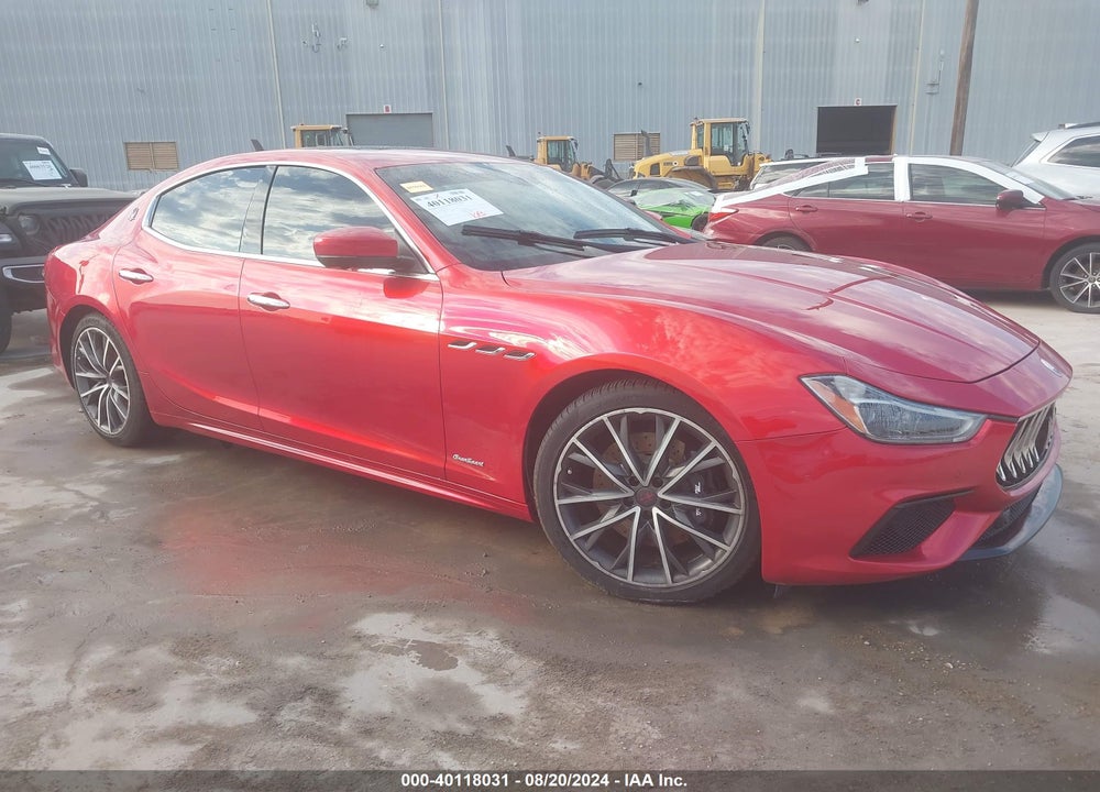 2019 MASERATI GHIBLI S GRANSPORT VIN: ZAM57YSS9K1336124