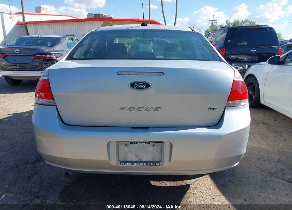 2011 FORD FOCUS SE VIN: 1FAHP3FNXBW190639