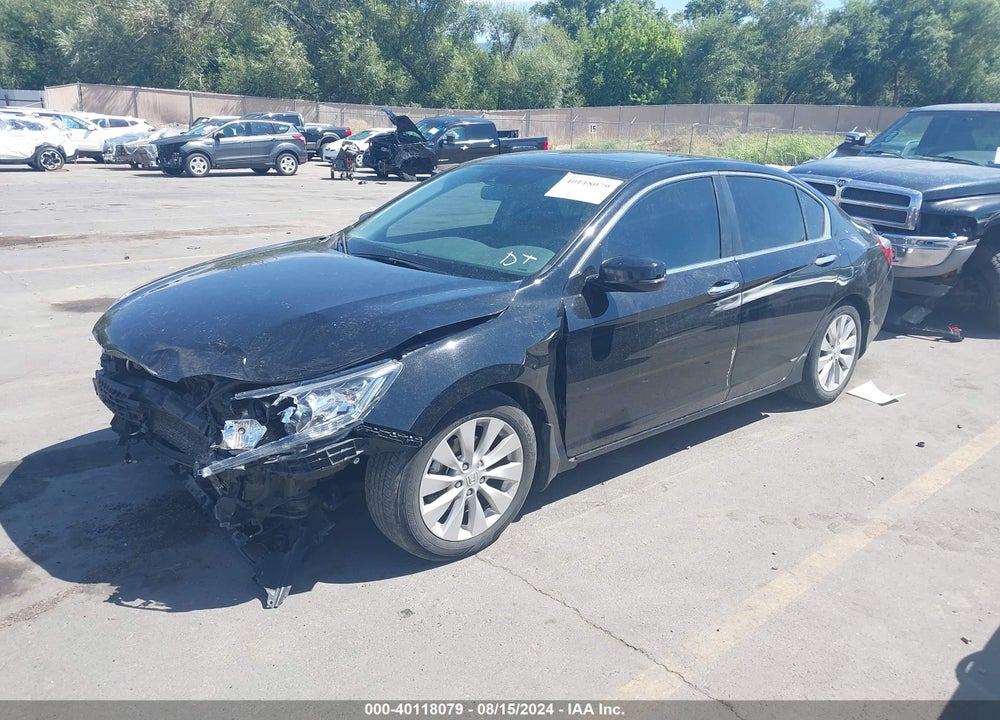 2014 HONDA ACCORD EX-L VIN: 1HGCR2F81EA022586