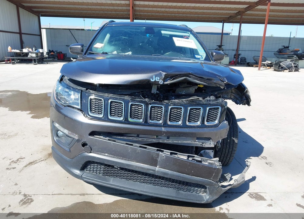2017 JEEP NEW COMPASS LATITUDE FWD VIN: 3C4NJCBB6HT575642