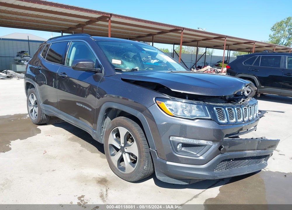 2017 JEEP NEW COMPASS LATITUDE FWD VIN: 3C4NJCBB6HT575642