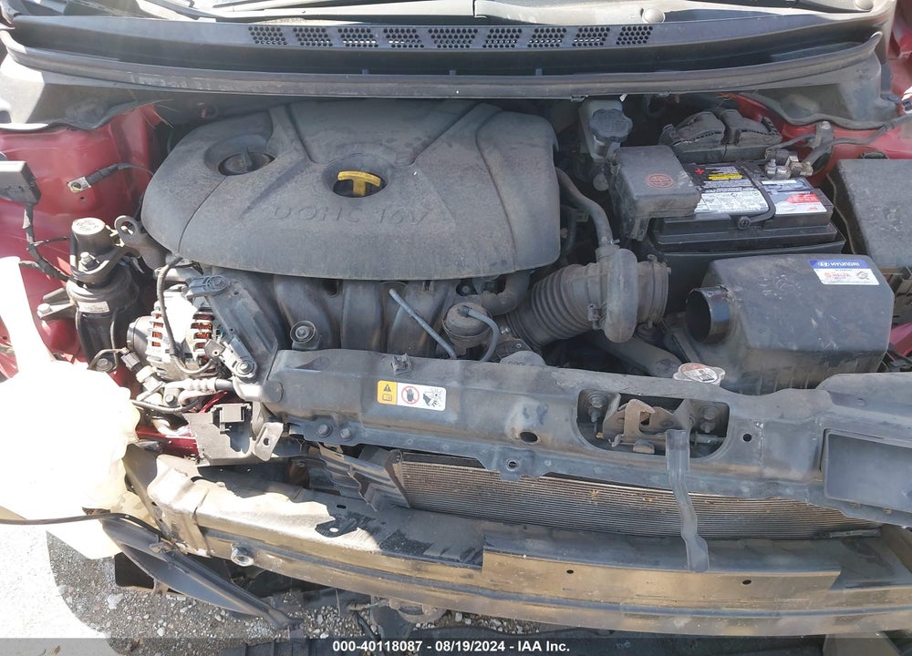2013 HYUNDAI ELANTRA GLS VIN: KMHDH4AE6DU016841