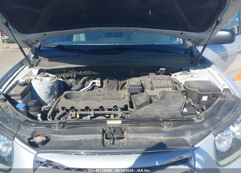 2012 HYUNDAI SANTA FE GLS VIN: 5XYZG3AB0CG130945