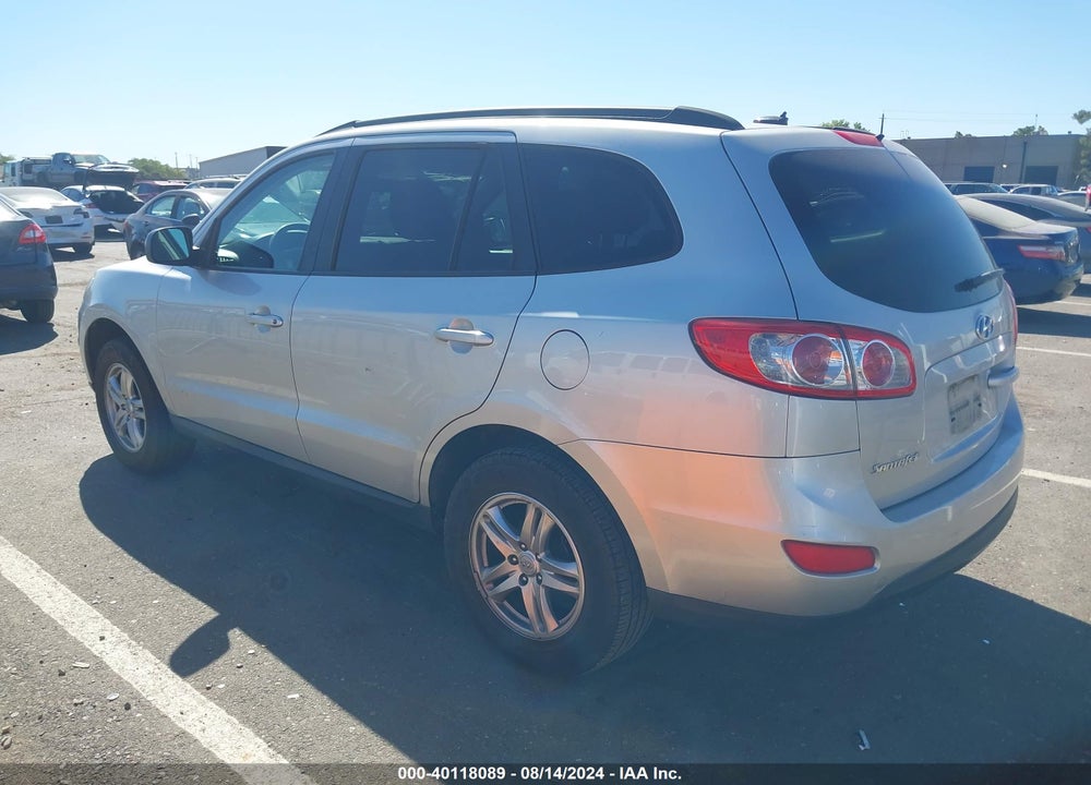 2012 HYUNDAI SANTA FE GLS VIN: 5XYZG3AB0CG130945