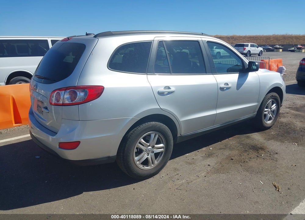 2012 HYUNDAI SANTA FE GLS VIN: 5XYZG3AB0CG130945