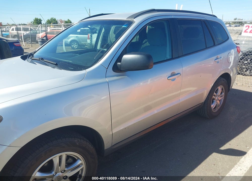 2012 HYUNDAI SANTA FE GLS VIN: 5XYZG3AB0CG130945