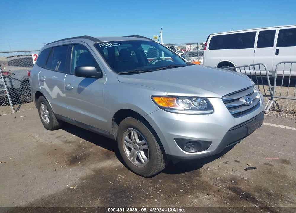 2012 HYUNDAI SANTA FE GLS VIN: 5XYZG3AB0CG130945