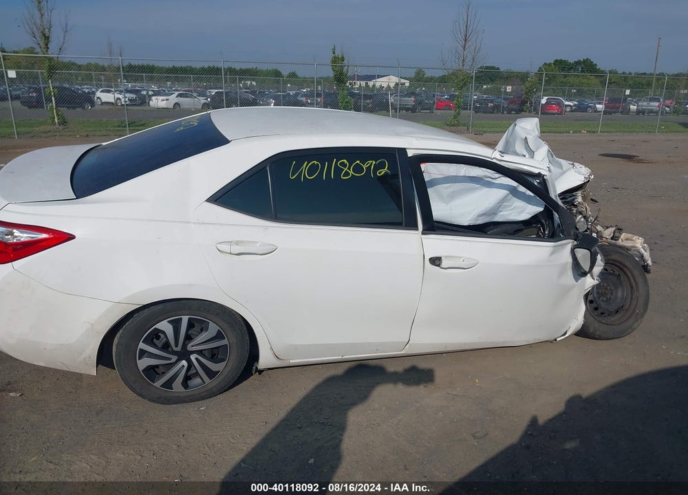 2014 TOYOTA COROLLA L VIN: 2T1BURHE6EC042560