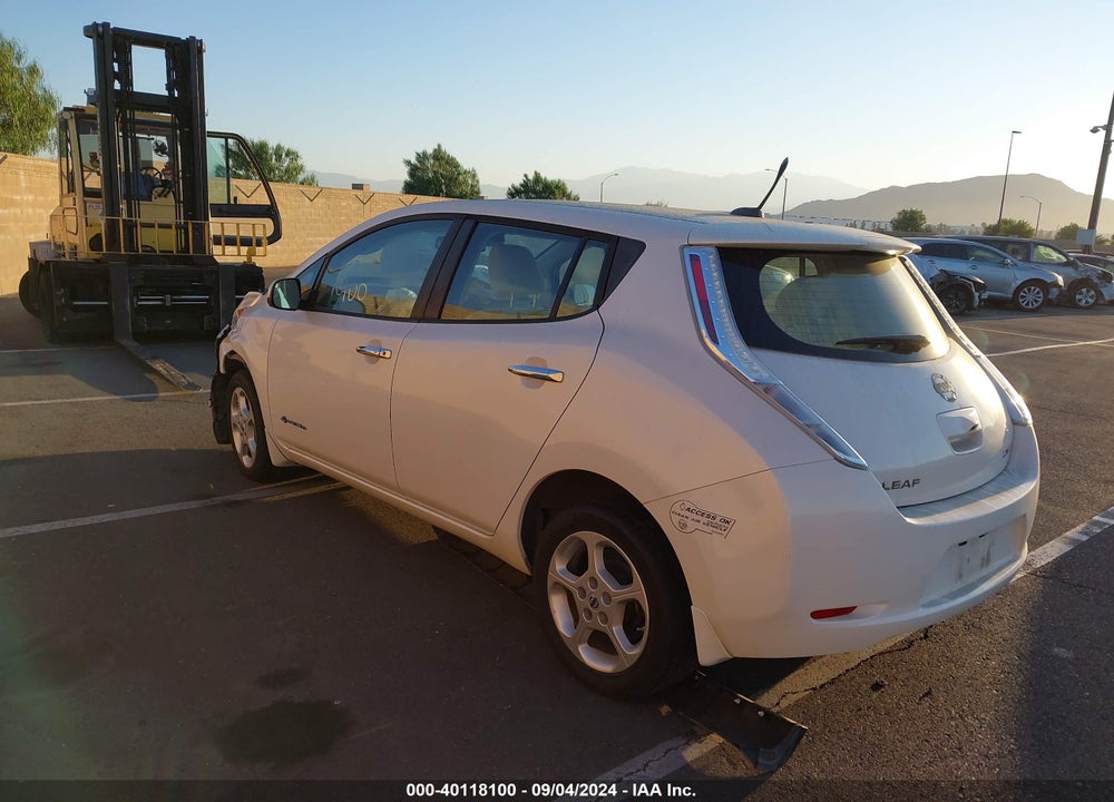 2013 NISSAN LEAF SV VIN: 1N4AZ0CP5DC402433