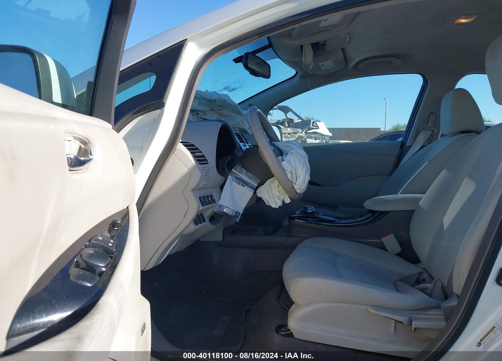 2013 NISSAN LEAF SV VIN: 1N4AZ0CP5DC402433