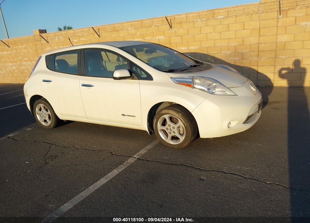 2013 NISSAN LEAF SV VIN: 1N4AZ0CP5DC402433