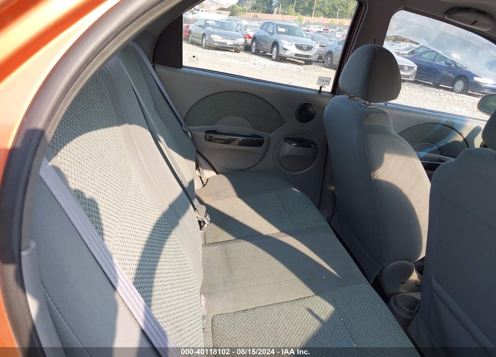 2005 CHEVROLET AVEO LT VIN: KL1TG52675B395112