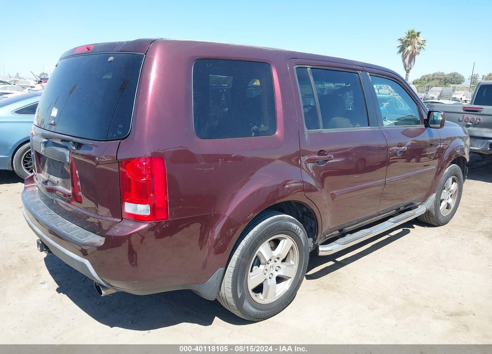 2010 HONDA PILOT LX VIN: 5FNYF3H22AB018799