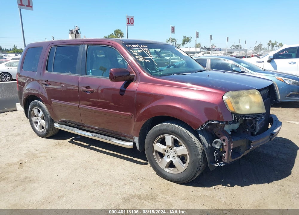 2010 HONDA PILOT LX VIN: 5FNYF3H22AB018799