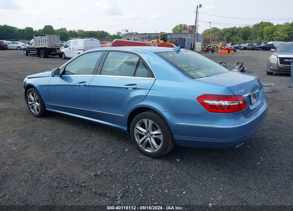 2011 MERCEDES-BENZ E 350 4MATIC VIN: WDDHF8HB0BA354660