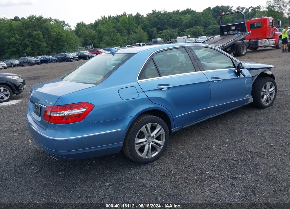 2011 MERCEDES-BENZ E 350 4MATIC VIN: WDDHF8HB0BA354660