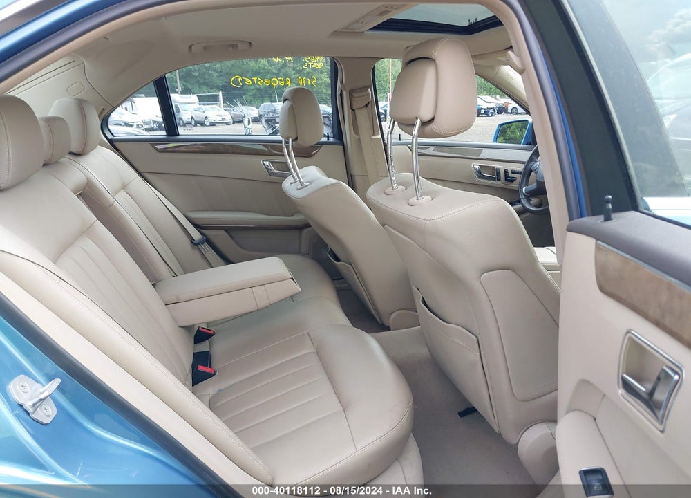2011 MERCEDES-BENZ E 350 4MATIC VIN: WDDHF8HB0BA354660