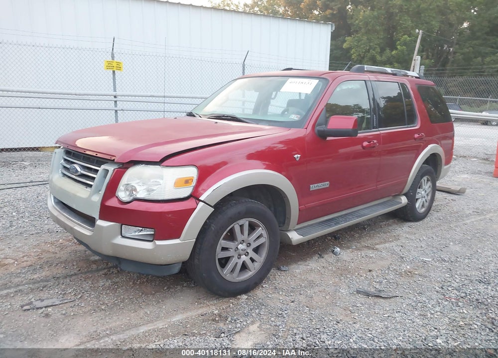 2007 FORD EXPLORER EDDIE BAUER VIN: 1FMEU74867UA37863