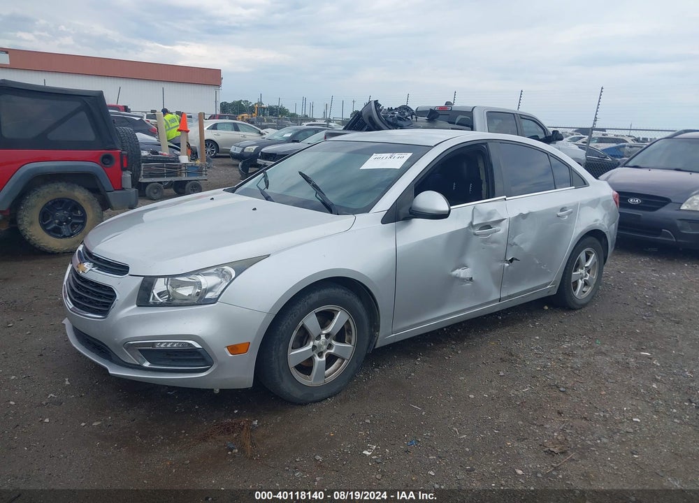 2015 CHEVROLET CRUZE 2LT AUTO VIN: 1G1PE5SB1F7183865