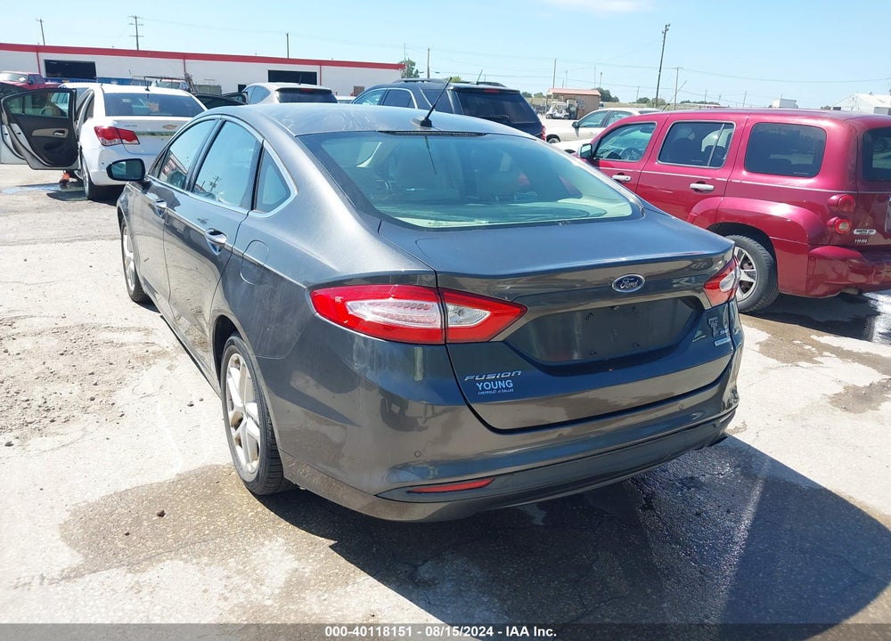 2016 FORD FUSION SE VIN: 3FA6P0HD0GR152065