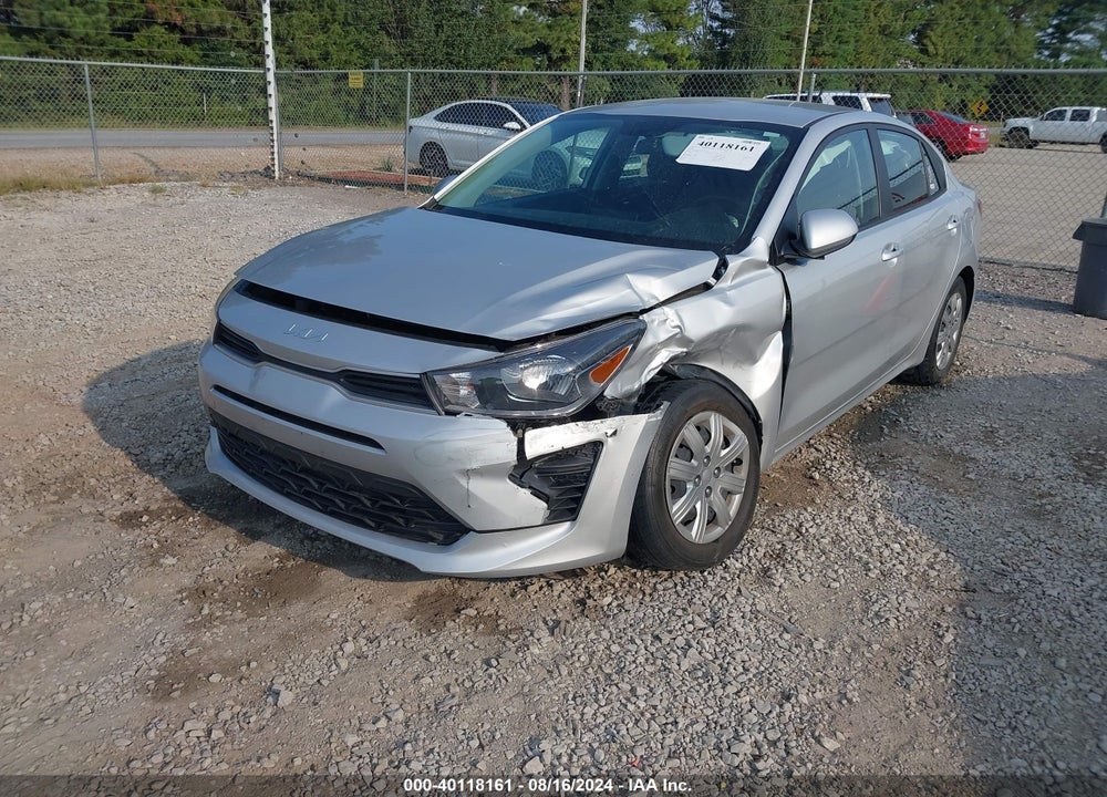 2022 KIA RIO S VIN: 3KPA24AD9NE435055